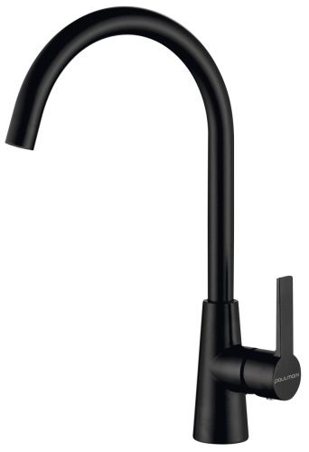 Смеситель для кухни Paulmark HOLSTEIN Ho212065-401 на мойку черный