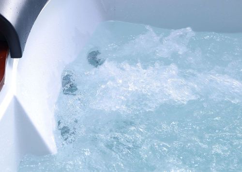 Ванна акриловая гидромассажная Gemy G9052 II B L 186х151 пристенная прямоугольная с каркасом - фото 5