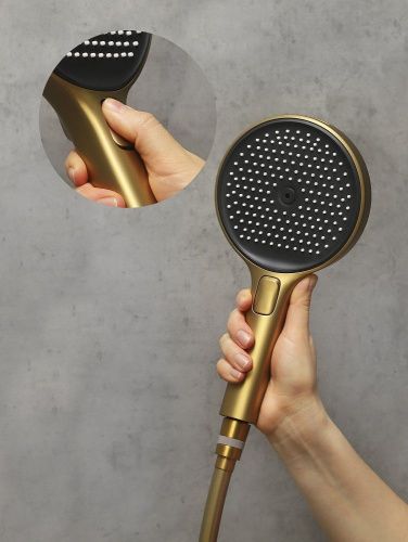 Душевая стойка AltroBagno Bilancia AltroBagnoBilancia030429BG настенная цвет золото - фото 3