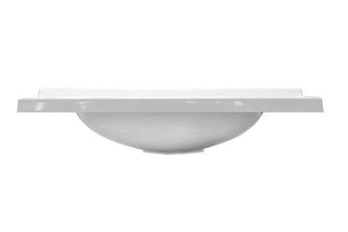 Раковина из искусственного камня Эстет Лилия ФР-00014942 70х50 накладная цвет белый 1 отверстие под смеситель - фото 2