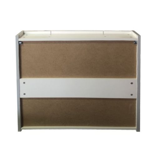 Зеркало-шкаф Comforty Сорренто 00-00001968CF 90х80 подвесной цвет серый - фото 4