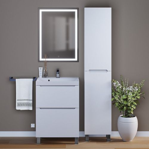 Тумба под раковину Uperwood Tanos 291120329 60х50 напольная цвет белый - фото 3