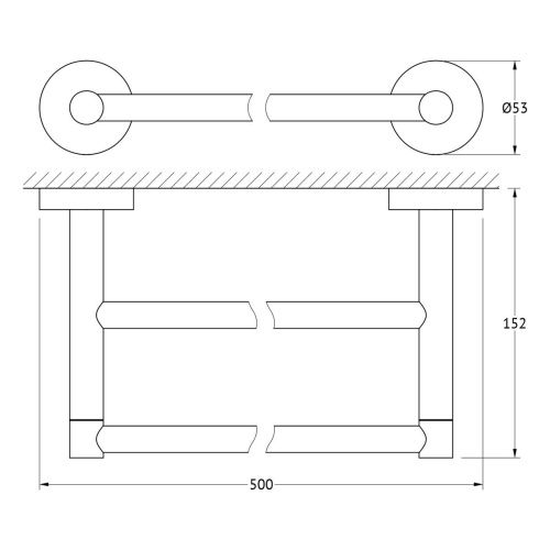 Полотенцедержатель Artwelle Harmonie HAR 030 - фото 2