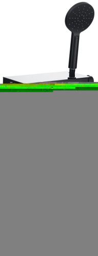 Смеситель для душа Allen Brau Fantasy 5.11002-31 настенный черный с термостатом - фото 2