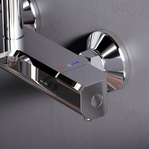 Душевая стойка Am.Pm Func F078F500 настенная цвет хром с термостатом - фото 5