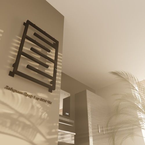 Полотенцесушитель электрический Altasan ЛабиринтПроф ЛабиринтПроф5кр8050ЧМ 55х80 черный - фото 4