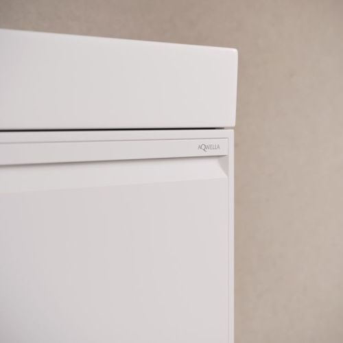 Тумба под раковину Aqwella Y PUR0110WM 100х40 подвесная цвет белый - фото 3