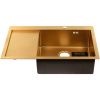 Кухонная мойка Melana ProfLine D7851HG-R золото 80х50 цвет золото поверхность полированная