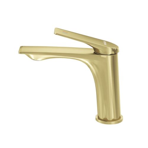 Смеситель Grossman Galaxy 510.K35.01.320 на раковину золото - фото 2