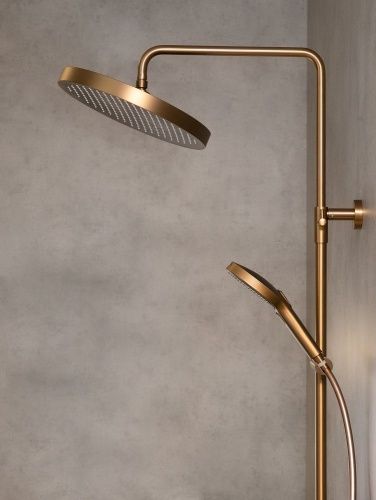 Душевая стойка AltroBagno Bilancia AltroBagnoBilancia030431BC настенная цвет медь - фото 5