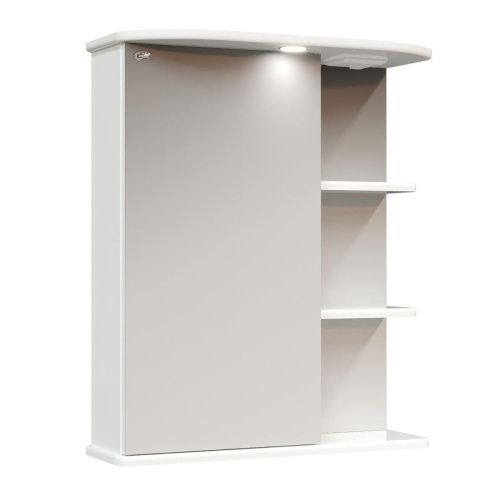 Зеркало-шкаф Onika Карина 205512 60х70 подвесной цвет белый