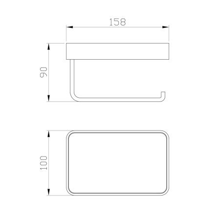 Бумагодержатель Wonzon & Woghand Roma WW-7236