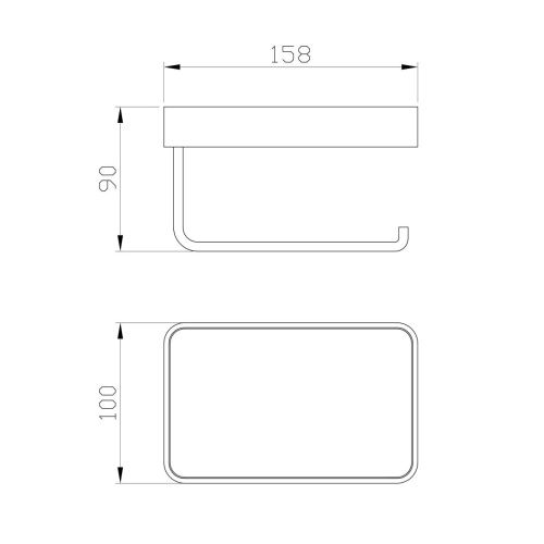 Бумагодержатель Wonzon & Woghand Roma WW-7236 - фото 2