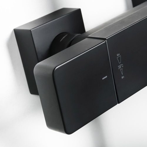 Душевая стойка Clever NINE XTREME 60791 настенная цвет черный - фото 3