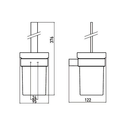 Ершик Emco Loft 0515 016 00 - фото 2