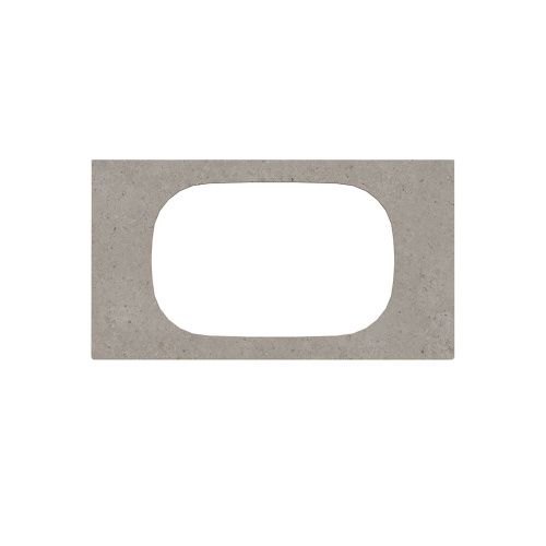 Столешница Kerama Marazzi MAGIA DI VENEZIA MA.2.0.SG519920R\90 90х50 накладная цвет серый