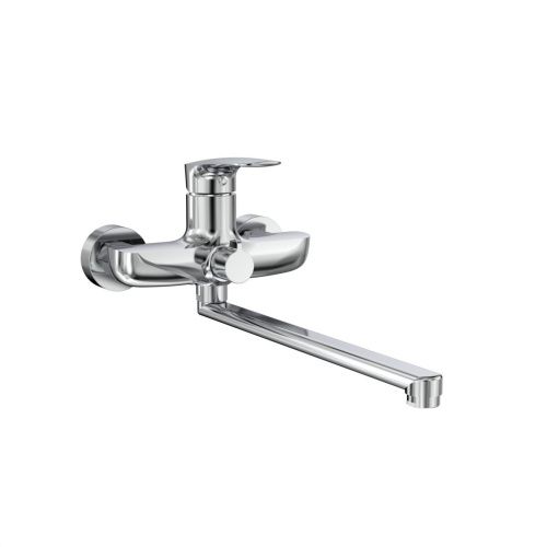 Смеситель для ванны Tokito KOMAKI TOK-KOM-1015 настенный хром - фото 2