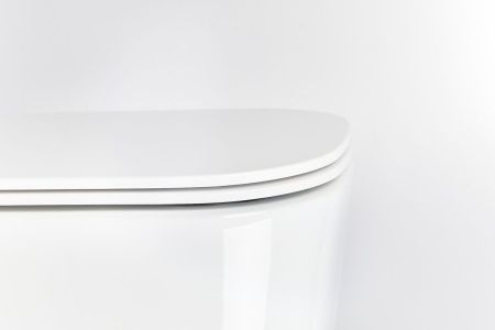 Чаша унитаза подвесная Galassia Meg11Pro 5486 цвет белый без сиденья безободковая каскадный смыв