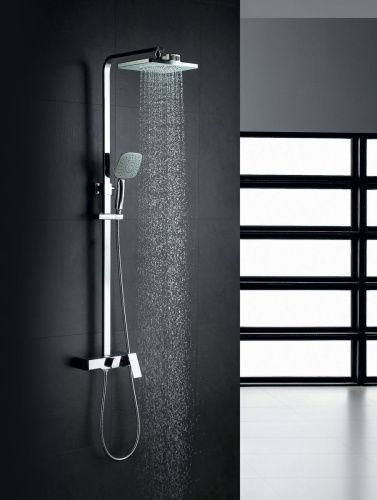 Душевая стойка LeMark Tropic LM7005C настенная цвет хром - фото 2