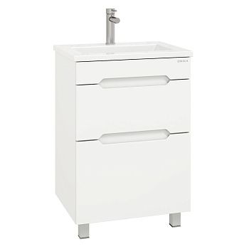 Тумба под раковину Onika Айленд 105039 50х40 напольная цвет белый