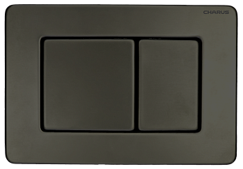 Клавиша смыва механическая CHARUS Robusto FP.310.GNM.05 цвет оружейная сталь
