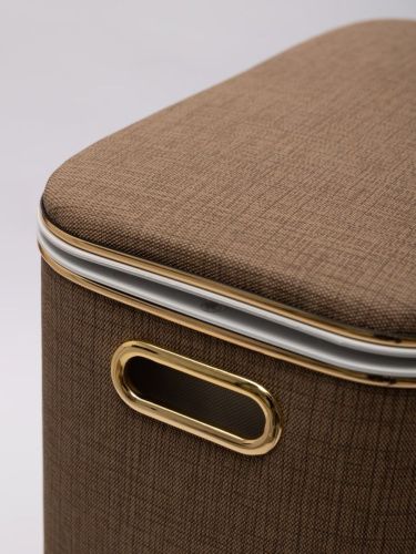 Корзина для белья Geralis Вamboo Biege BLG-B - фото 4