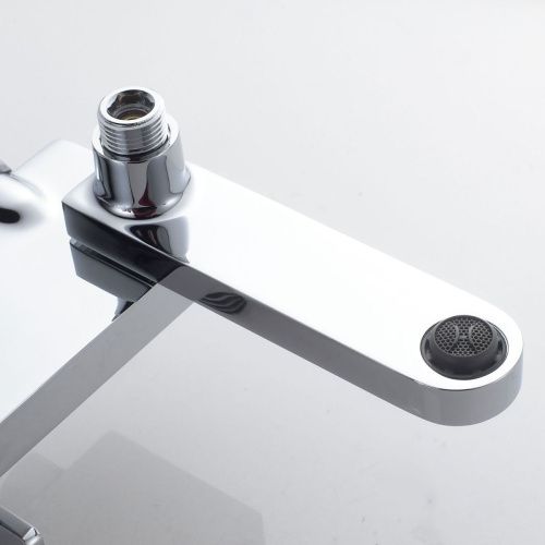 Душевая стойка Shevanik S4536 настенная цвет хром - фото 5