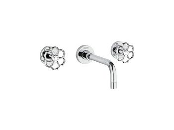 Смеситель для раковины Mamoli Hipster 451700000021 настенный хром