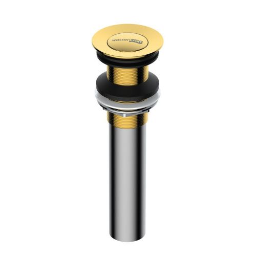 Донный клапан Wasserkraft Sauer 7100 A253 золото - фото 2