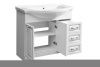 Тумба под раковину Stella Polar Кармела ольха SP-00000175 90х30 напольная цвет белый