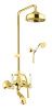 Душевая стойка Fiore 02OO0615 настенная цвет золото