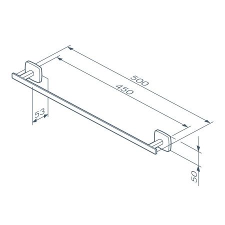 Полотенцедержатель Am.Pm Gem A90346400