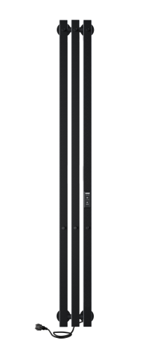 Полотенцесушитель электрический Indigo Style PRO LSPRE120-13BRRt 15х120 черный - фото 4