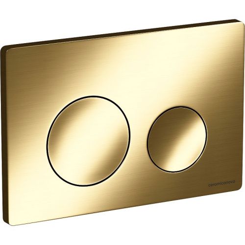 Клавиша смыва механическая Ceramica Nova Balance/Circle CN12-001BG цвет золото - фото 2
