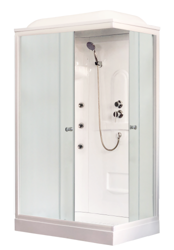 Душевая кабина Royal Bath HP RB8120HP2-M-L 120х80 прямоугольная с крышей ориентация левая