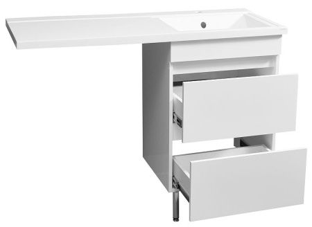 Тумба под раковину Stella Polar Мадлен SP-00000474 40х50 напольная цвет белый