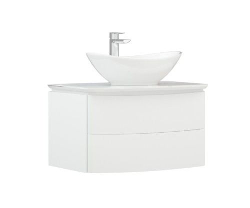 Тумба под раковину Corozo Вико SD-00001641 80х50 подвесная цвет белый - фото 5