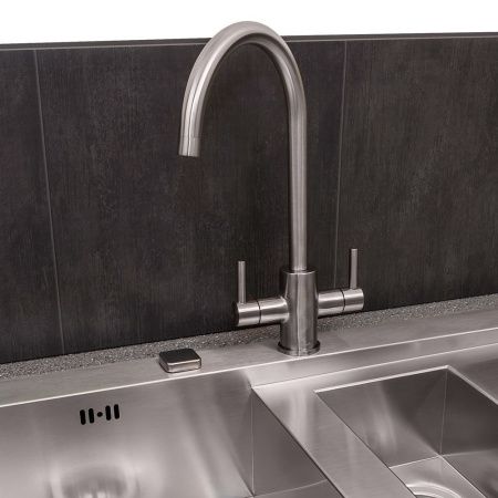 Смеситель для кухни WesnaArt Eko EKO05-1102 на мойку сатин