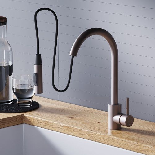 Смеситель для кухни Dorff Logic D3007511 на мойку сатин - фото 5