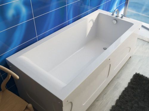 Ванна из литьевго мрамора Эстет Дельта ФР-00014532 160х70 пристенная прямоугольная - фото 4