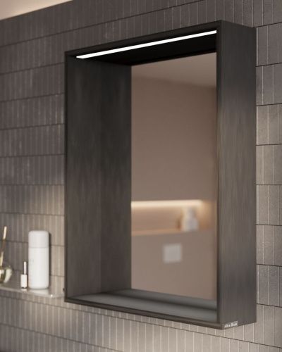 Зеркало с подсветкой Allen Brau Reality 1.32016.BB 60х80 подвесное - фото 5