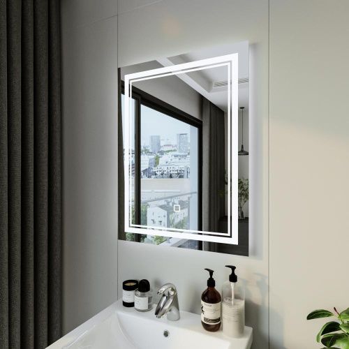 Зеркало с подсветкой Бриклаер Эстель 4627125414299 60х80 подвесное - фото 2