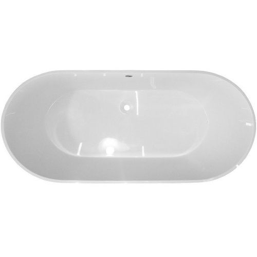 Ванна из литьевго мрамора Taliente Nemi NE18078 180х80 отдельностоящая овальная без ножек и каркаса - фото 2