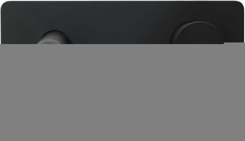 Смеситель для раковины Allen Brau Priority 5.31003-31 встраиваемый в стену черный - фото 5