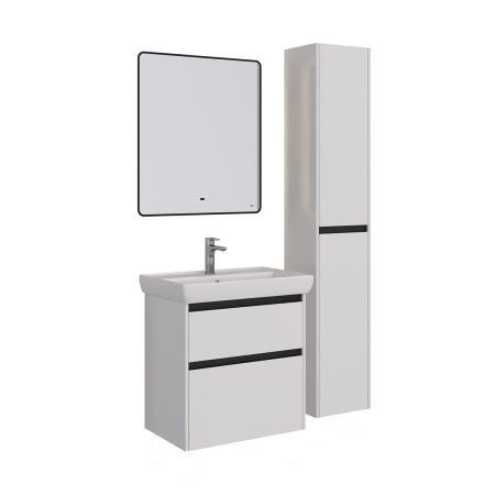 Зеркало LeMark Mioblack LM70ZM-black 70х80 подвесное