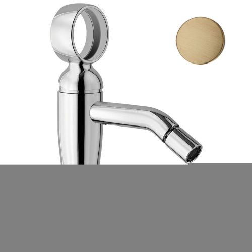 Смеситель Webert Opera OA840102065 на биде бронза - фото 2