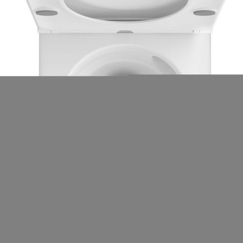 Унитаз подвесной Wellsee Croquis 182612001 белый с сиденьем микролифт безободковый смыв торнадо - фото 3