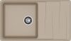 Кухонная мойка Granfest Level LV-860L песочный 85х50 цвет бежевый поверхность матовая