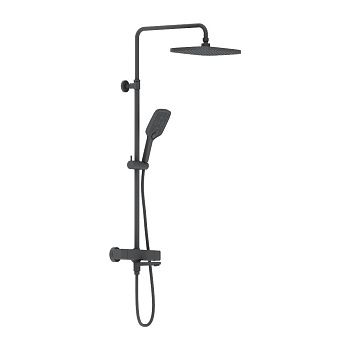 Душевая стойка Damixa Gala 953810300 настенная цвет черный