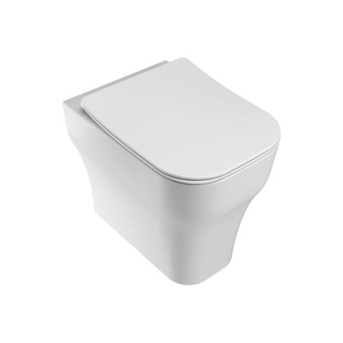 Чаша унитаза приставная Olympia Sinthesis Eco SYN1103R23 цвет черный без сиденья безободковая